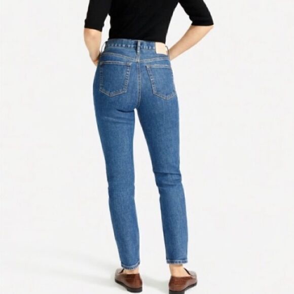 Everlane- The High Rise Skinny Ankle Jean Size 29 - Picture 8 of 13